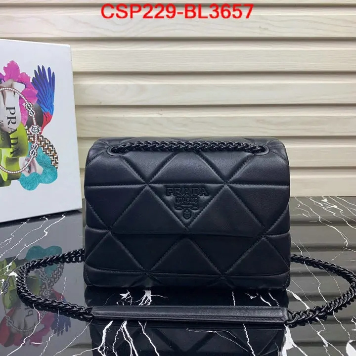 Prada Bags (TOP)-Diagonal- best fake ID: BL3657 $: 229USD,