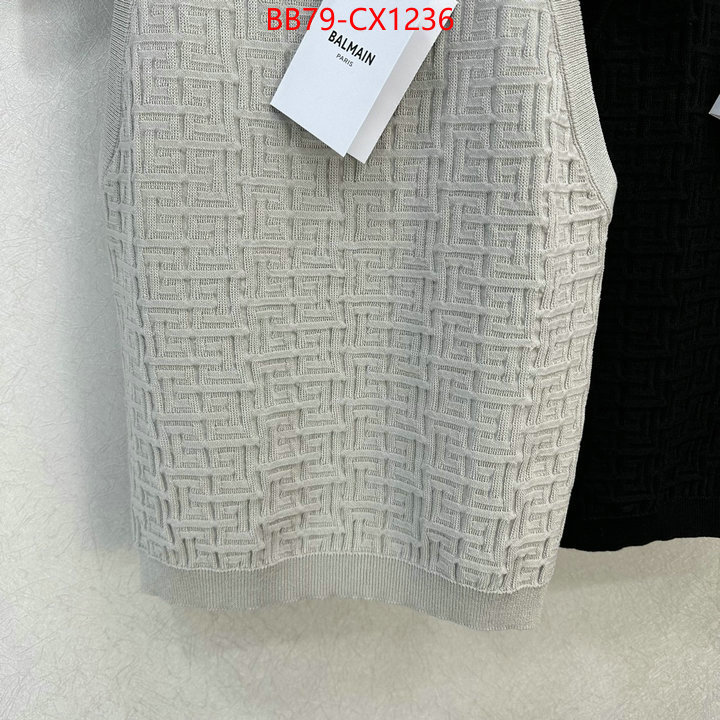 Clothing-Balmain shop designer replica ID: CX1236 $: 79USD