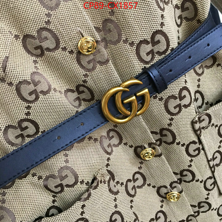 Clothing-Gucci exclusive cheap ID: CX1857 $: 89USD