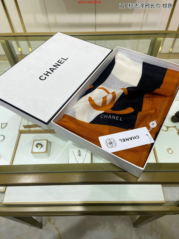Scarf-Chanel luxury cheap ID: MX2010 $: 75USD