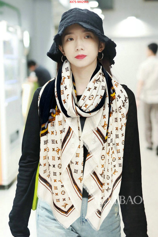 Scarf-LV fashion replica ID: MX2969 $: 75USD