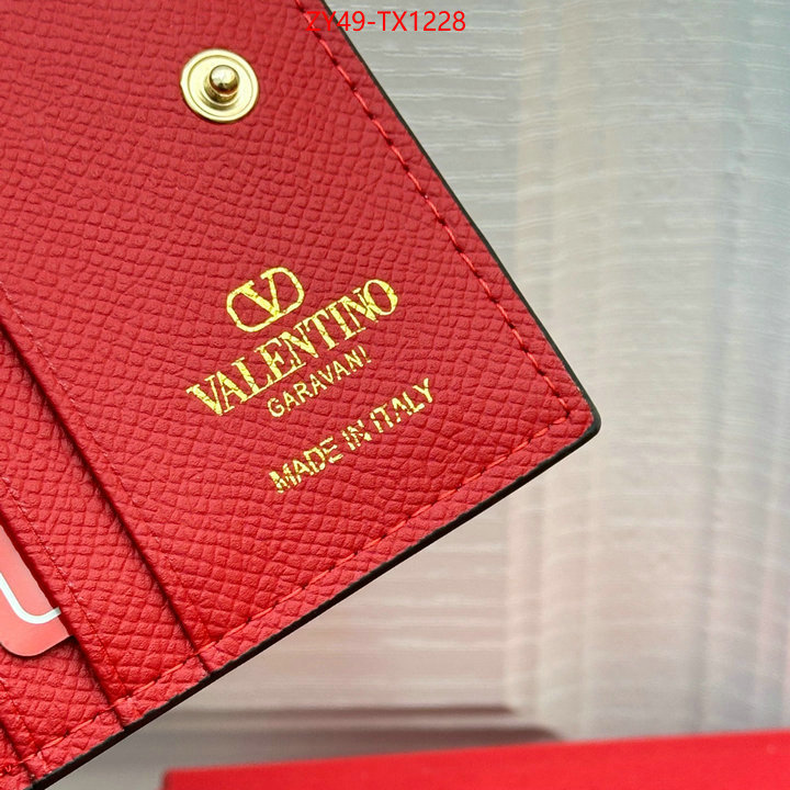 Valentino Bags(4A)-Wallet best luxury replica ID: TX1228 $: 49USD,