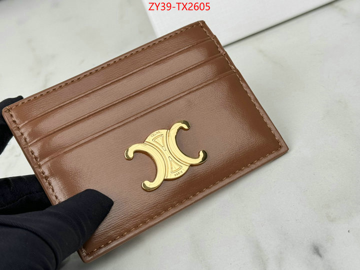 CELINE Bags(4A)-Wallet high quality happy copy ID: TX2605 $: 39USD,