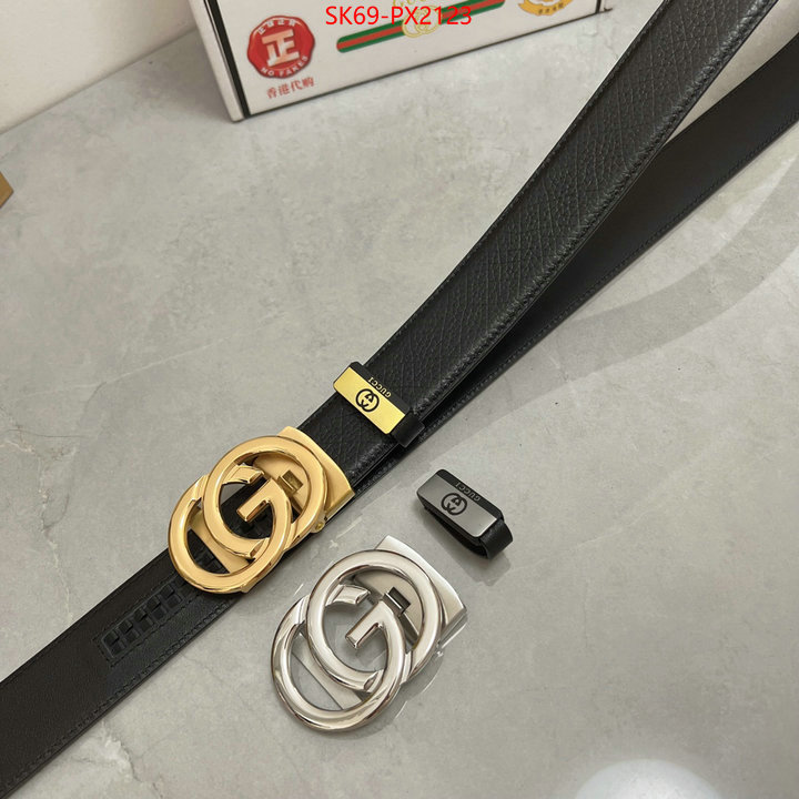 Belts-Gucci shop cheap high quality 1:1 replica ID: PX2123 $: 69USD