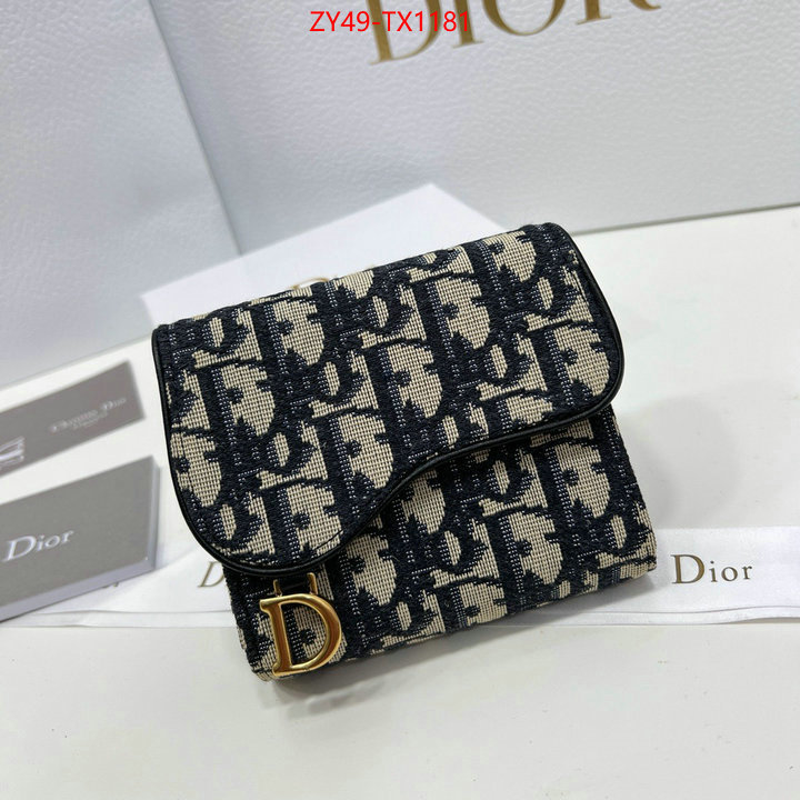 Dior Bags(4A)-Wallet- online from china designer ID: TX1181 $: 49USD,