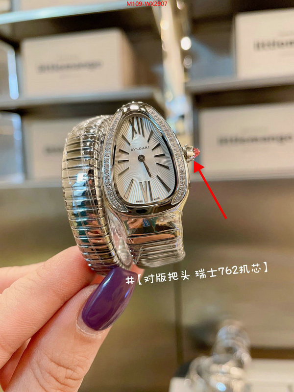 Watch(4A)-Bvlgari fake ID: WX2907 $: 109USD