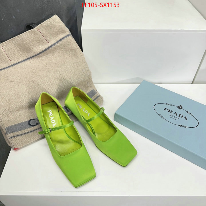 Women Shoes-Prada aaaaa+ quality replica ID: SX1153 $: 105USD