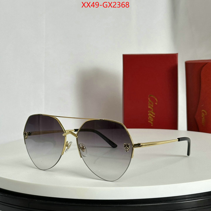 Glasses-Cartier is it illegal to buy dupe ID: GX2368 $: 49USD