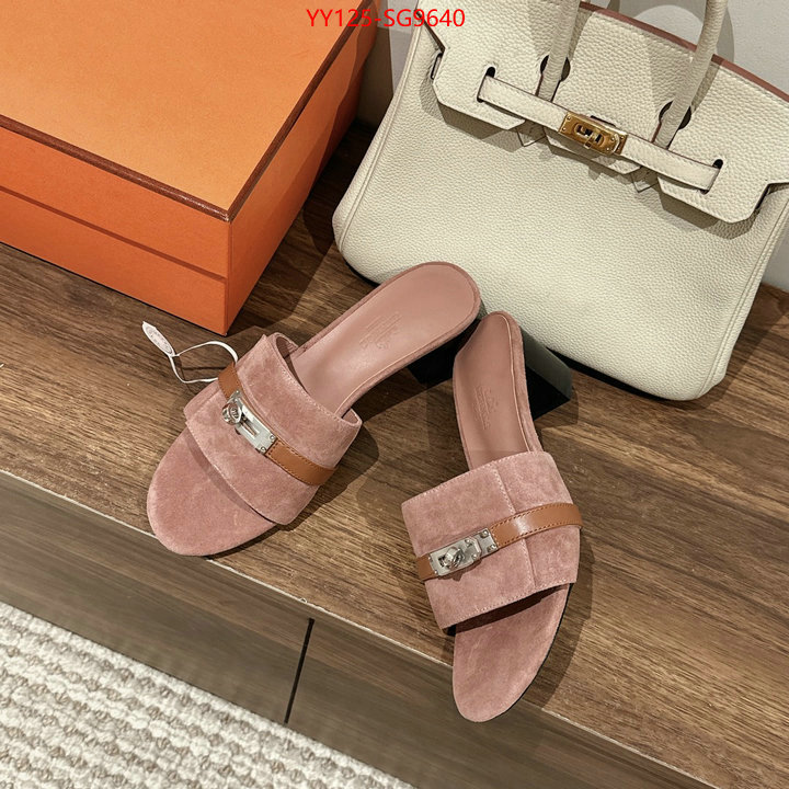 Women Shoes-Hermes counter quality ID: SG9640 $: 125USD