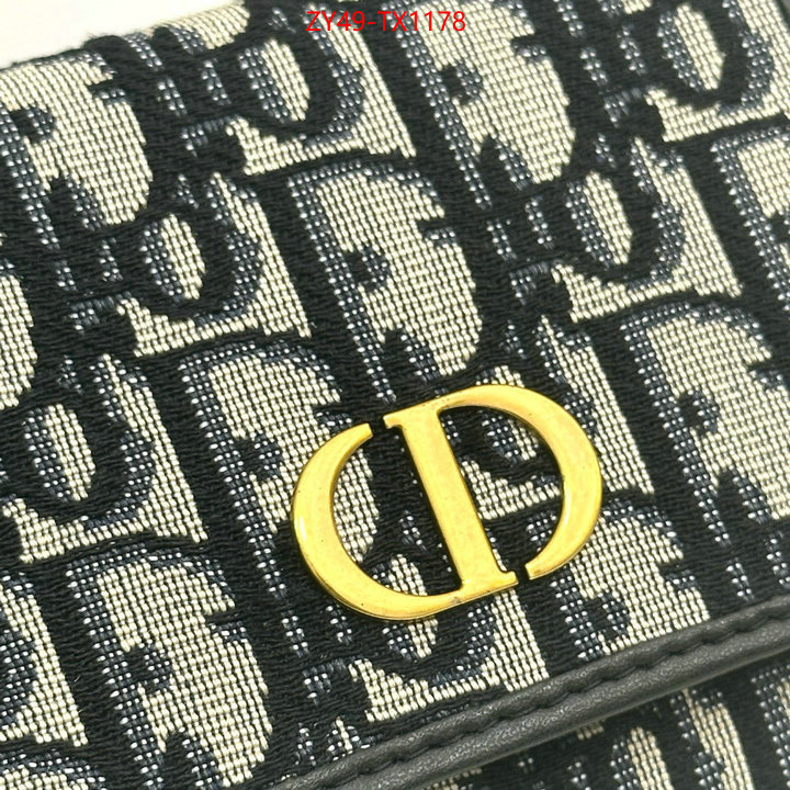 Dior Bags(4A)-Wallet- where to buy replicas ID: TX1178 $: 49USD,