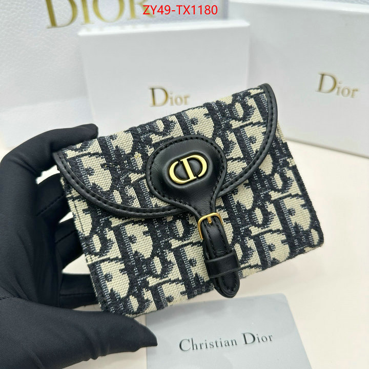 Dior Bags(4A)-Wallet- replicas buy special ID: TX1180 $: 49USD,