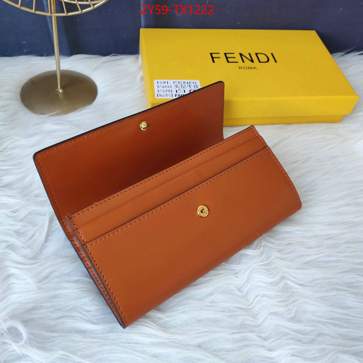 Fendi Bags(4A)-Wallet- online sales ID: TX1222 $: 59USD,