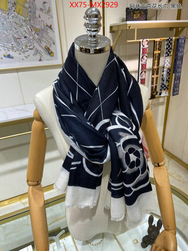 Scarf-Chanel sell online luxury designer ID: MX2929 $: 75USD