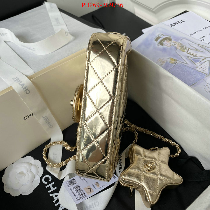 Chanel Bags(TOP)-Diagonal- fake designer ID: BG9736 $: 269USD,