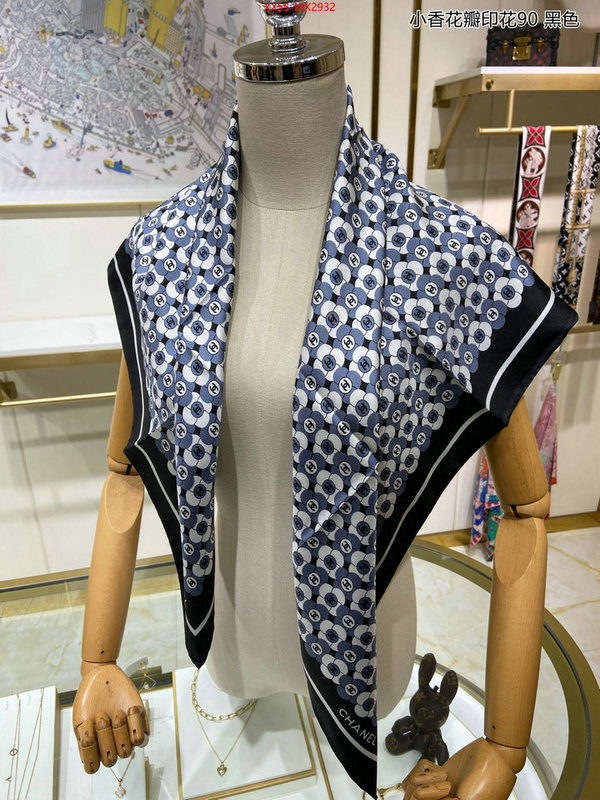 Scarf-Chanel top quality website ID: MX2932 $: 55USD