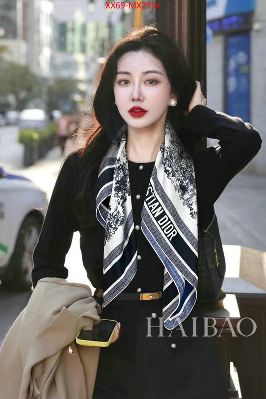 Scarf-Dior high quality happy copy ID: MX2954 $: 69USD