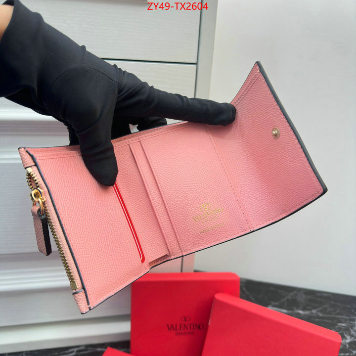 Valentino Bags(4A)-Wallet buy the best replica ID: TX2604 $: 49USD,