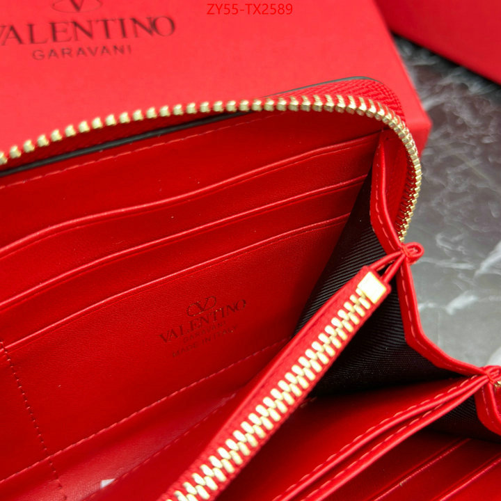 Valentino Bags(4A)-Wallet designer high replica ID: TX2589 $: 55USD,