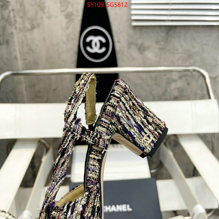 Women Shoes-Chanel fake designer ID: SG5812 $: 109USD