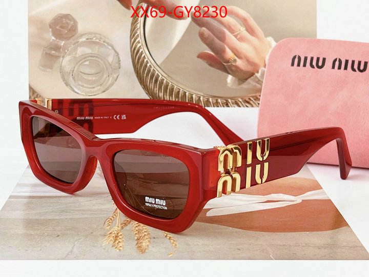 Glasses-Miu Miu what best replica sellers ID: GY8230 $: 69USD