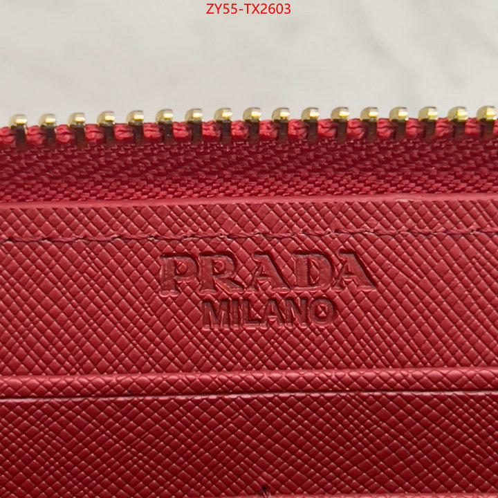 Prada Bags (4A)-Wallet flawless ID: TX2603 $: 55USD,