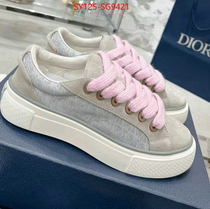 Men shoes-Dior what 1:1 replica ID: SG9421 $: 125USD