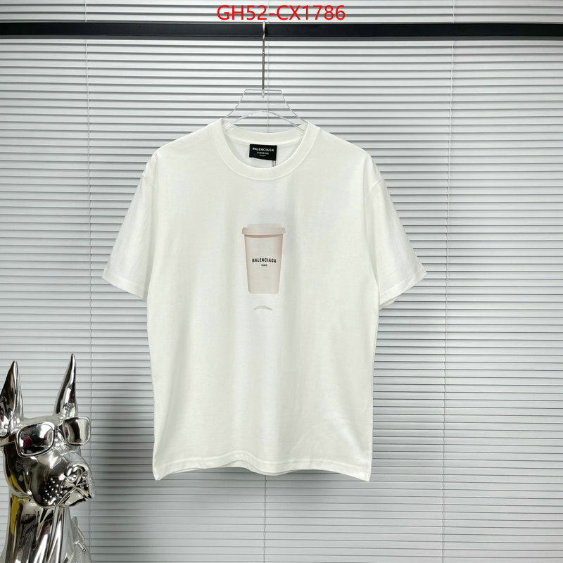 Clothing-Balenciaga shop designer replica ID: CX1786 $: 52USD