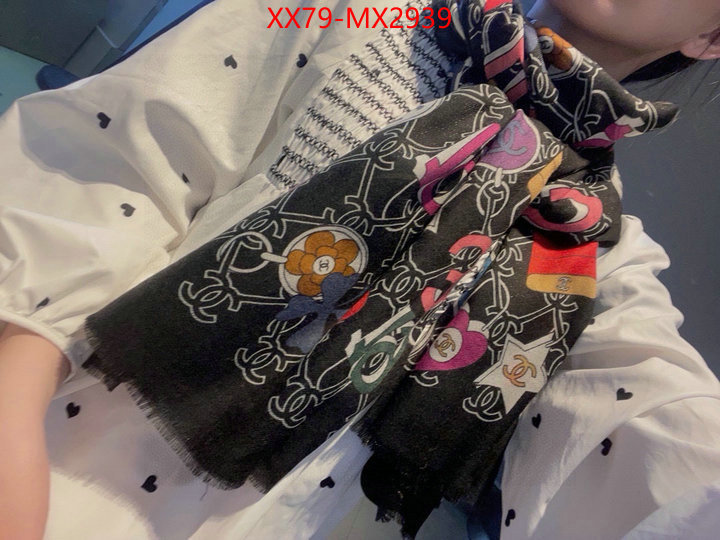 Scarf-Chanel how to buy replica shop ID: MX2939 $: 79USD