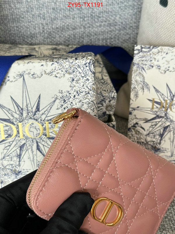 Dior Bags(4A)-Wallet- where should i buy to receive ID: TX1191 $: 95USD,