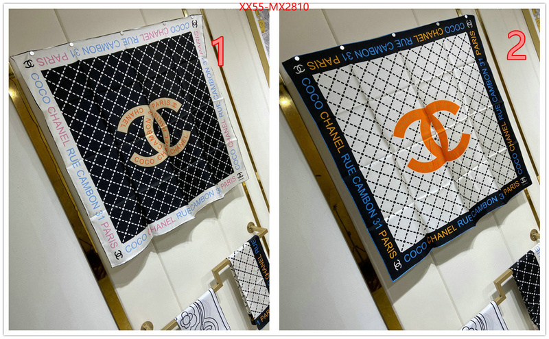 Scarf-Chanel replica 1:1 high quality ID: MX2810 $: 55USD