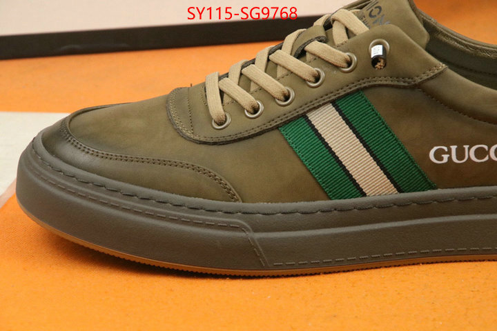 Men Shoes-Gucci fashion designer ID: SG9768 $: 115USD