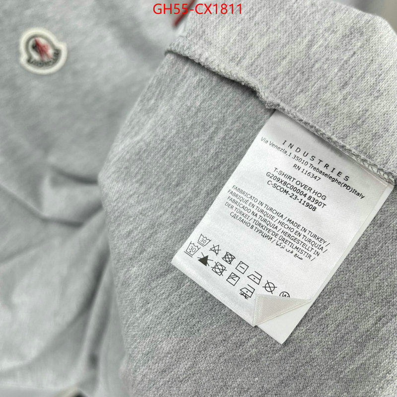 Clothing-Moncler where to buy high quality ID: CX1811 $: 55USD