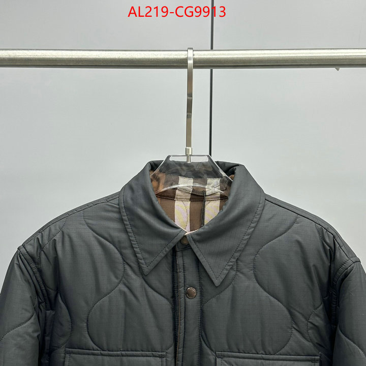 Down jacket Men-Burberry top perfect fake ID: CG9913 $: 219USD