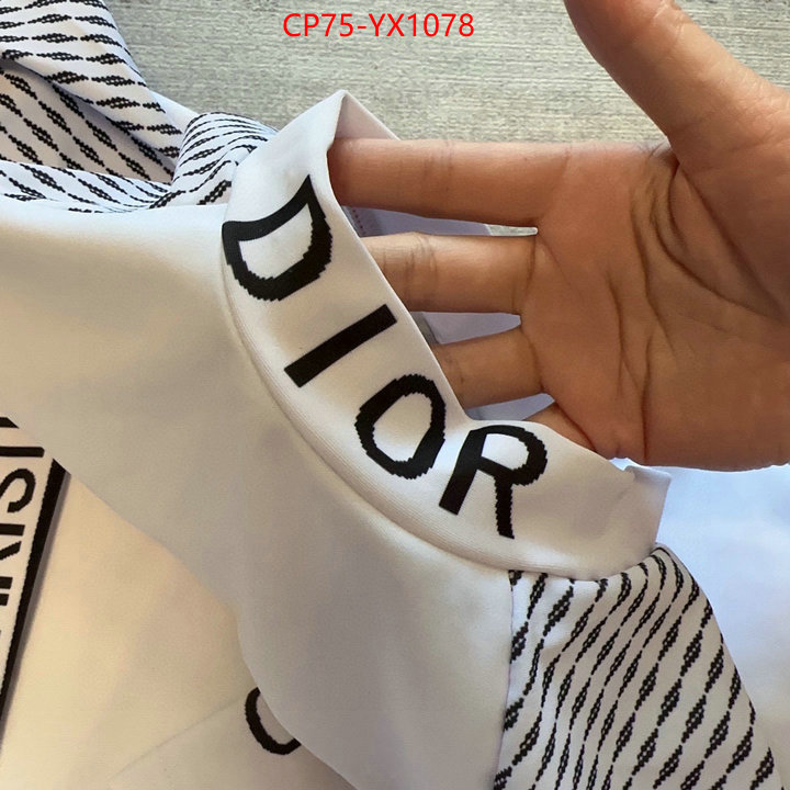 Swimsuit-Dior can you buy replica ID: YX1078 $: 75USD