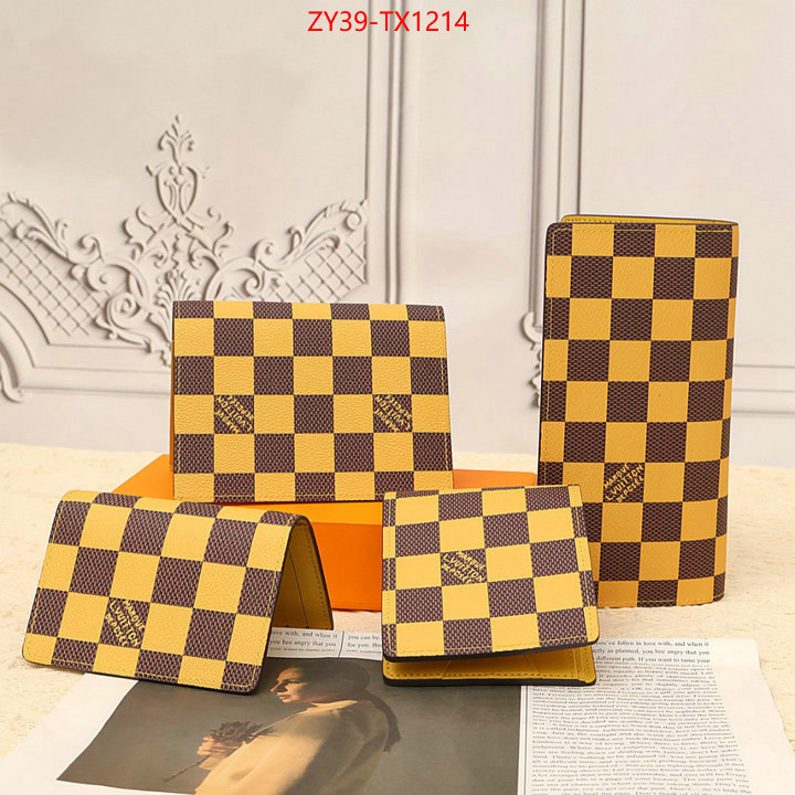 LV Bags(4A)-Wallet perfect ID: TX1214 $: 39USD,