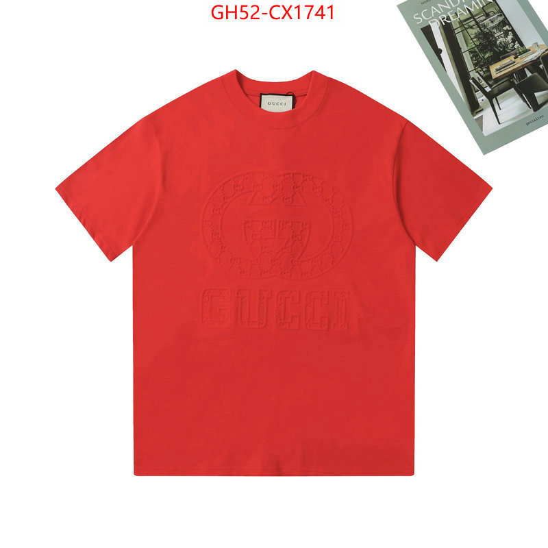 Clothing-Gucci first copy ID: CX1741 $: 52USD