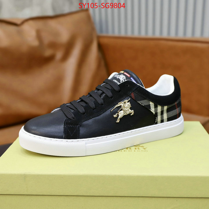 Men Shoes-Burberry quality aaaaa replica ID: SG9804 $: 105USD