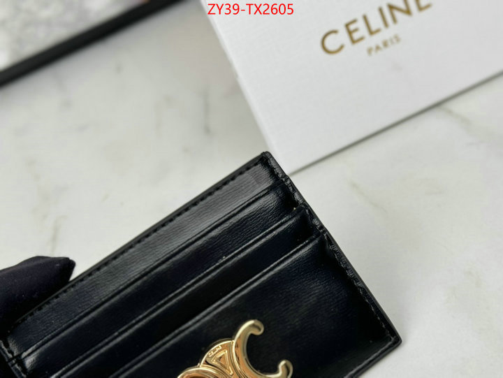 CELINE Bags(4A)-Wallet high quality happy copy ID: TX2605 $: 39USD,