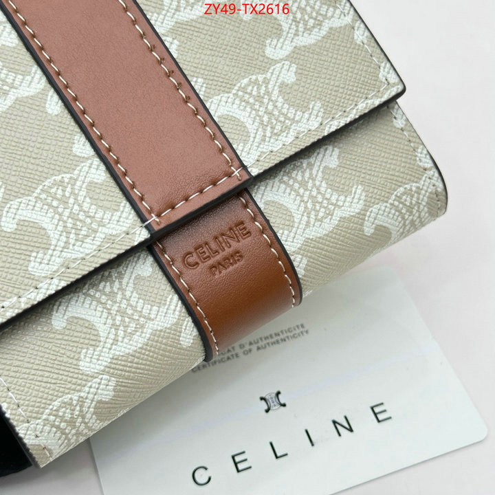 CELINE Bags(4A)-Wallet at cheap price ID: TX2616 $: 49USD,