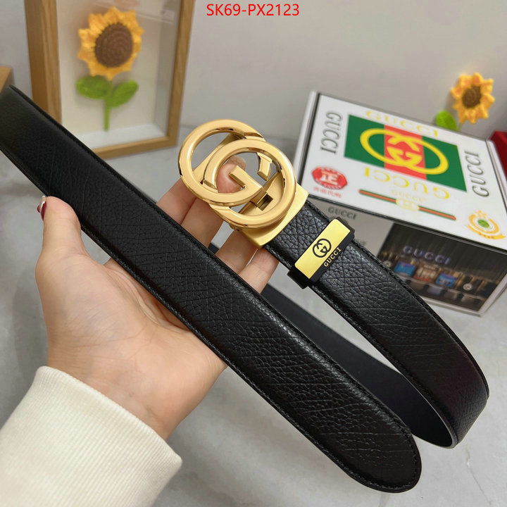 Belts-Gucci shop cheap high quality 1:1 replica ID: PX2123 $: 69USD