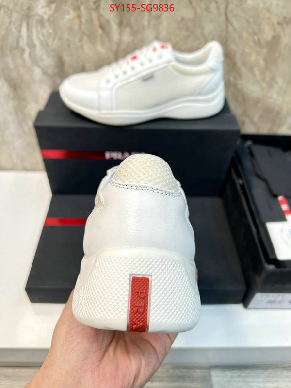 Men shoes-Prada 1:1 replica wholesale ID: SG9836 $: 155USD