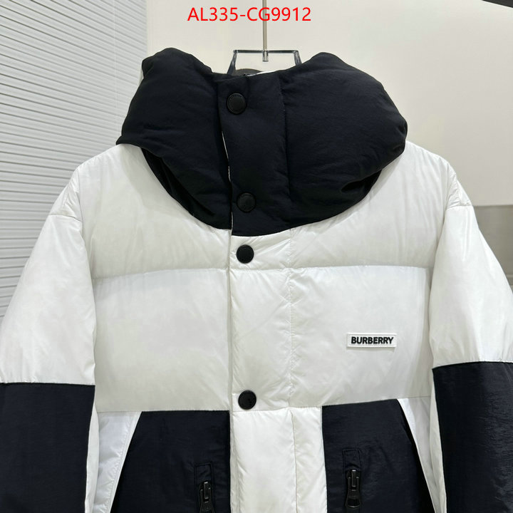 Down jacket Men-Burberry 7 star quality designer replica ID: CG9912 $: 335USD