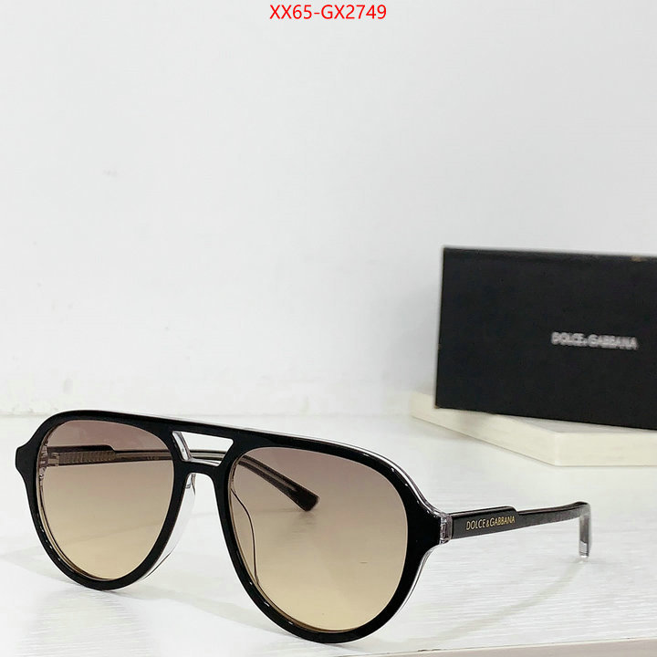 Glasses-DG knockoff ID: GX2749 $: 65USD