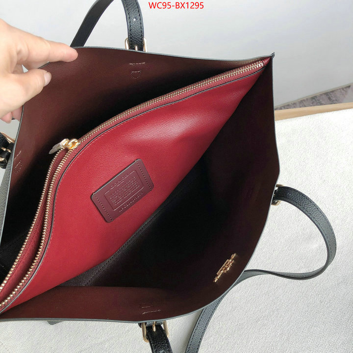 Coach Bags(4A)-Handbag- cheap ID: BX1295 $: 95USD,
