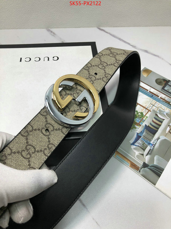 Belts-Gucci replcia cheap from china ID: PX2122 $: 55USD