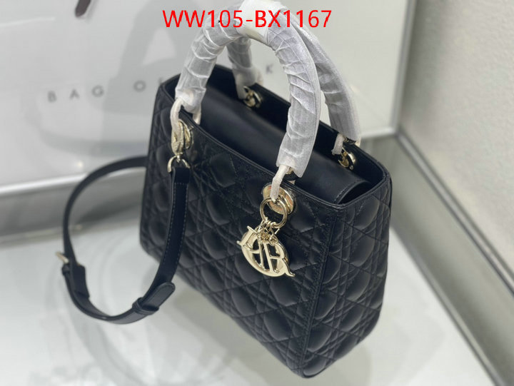 Dior Bags(4A)-Lady- high quality 1:1 replica ID: BX1167 $: 105USD,