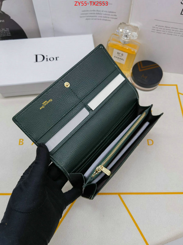 Dior Bags(4A)-Wallet- store ID: TX2553 $: 55USD,