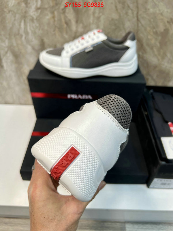 Men shoes-Prada 1:1 replica wholesale ID: SG9836 $: 155USD