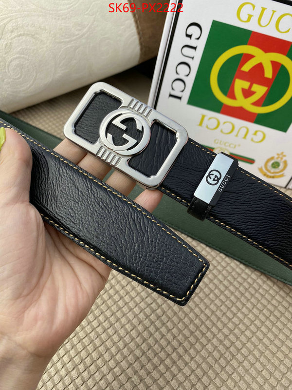 Belts-Gucci wholesale designer shop ID: PX2222 $: 69USD