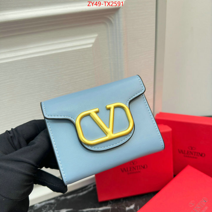 Valentino Bags(4A)-Wallet unsurpassed quality ID: TX2591 $: 49USD,